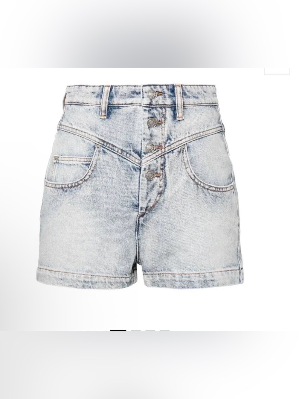 MARANT ETOILE Jovany Denim Shorts